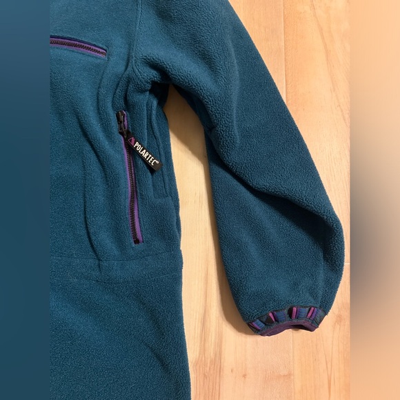 Vintage L.L. Bean Polartec Fleece Windbloc Series Pullover Jacket Size XL - Picture 4 of 11